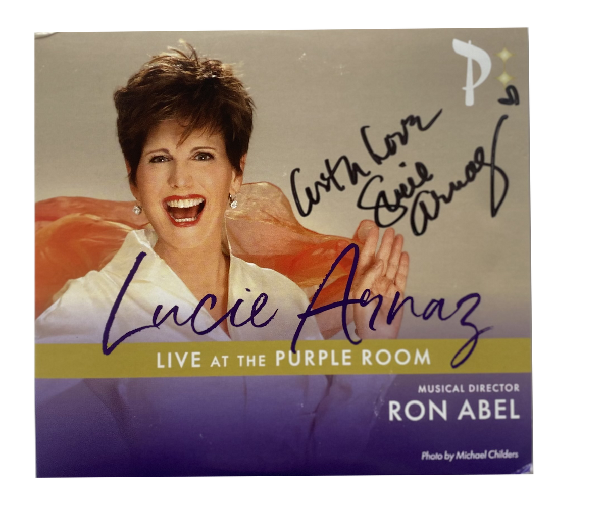 Lucie Arnaz Live! At The Purple Room - Signed Copy