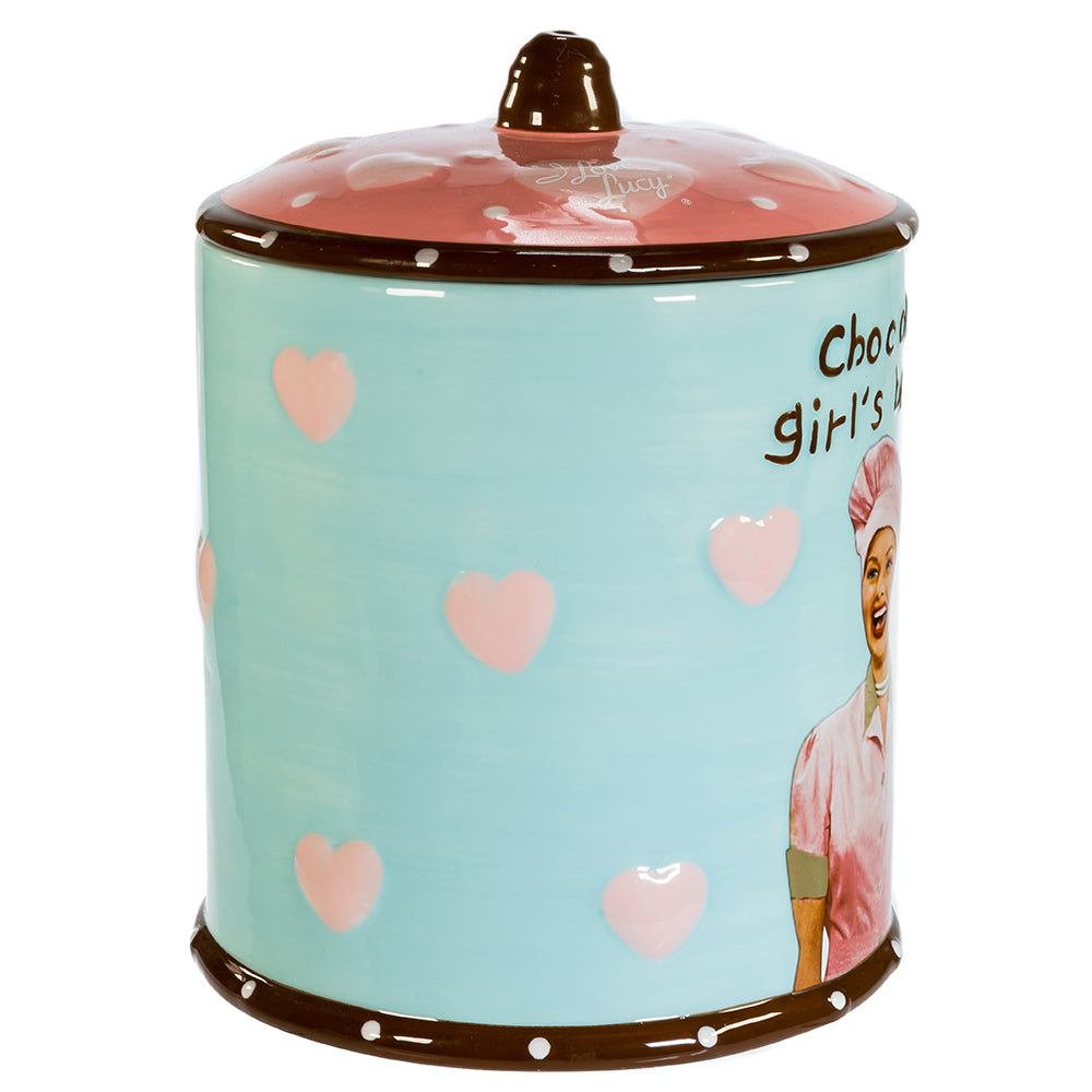 Chocolate Is A Girl&#39;s Best Friend Cookie Jar