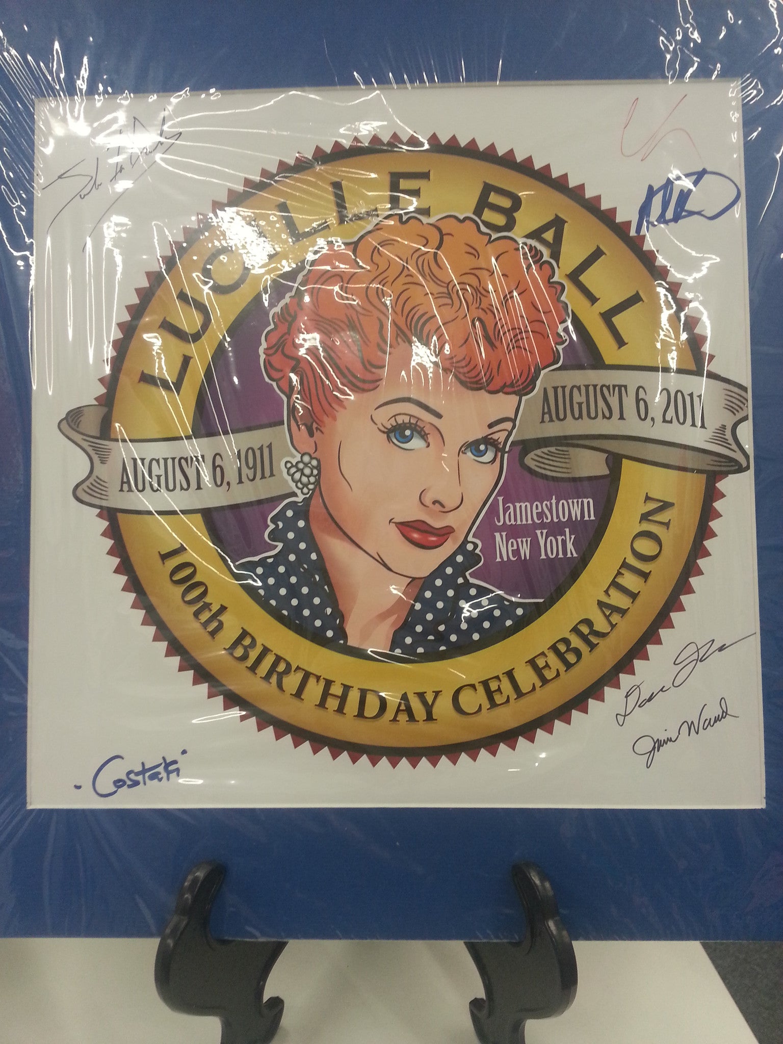 Lucy Fest 100th Seal Posters