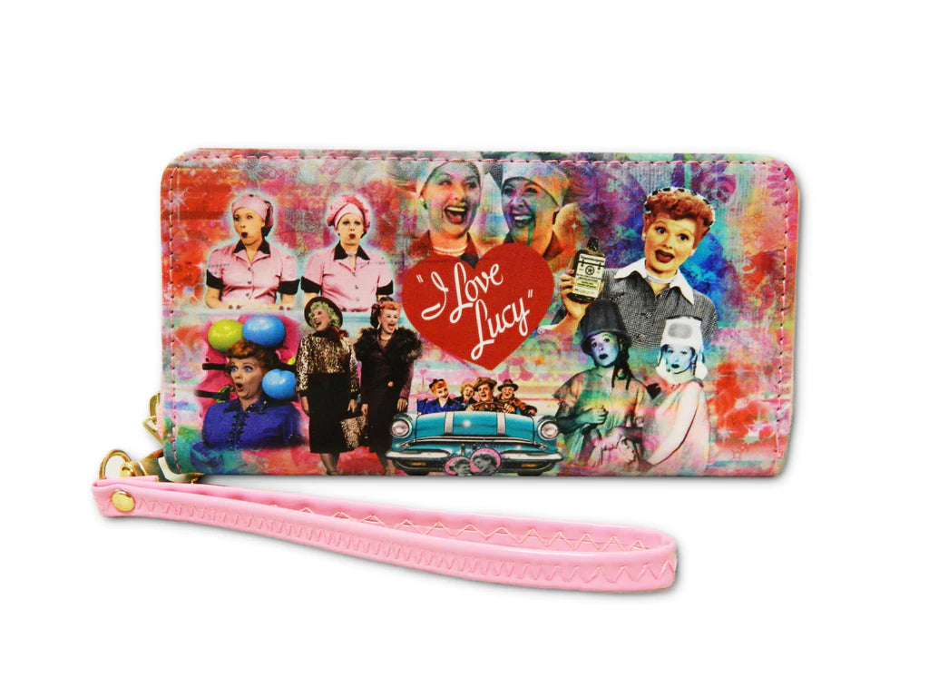 Lucy &amp; Friends Collage Wallet